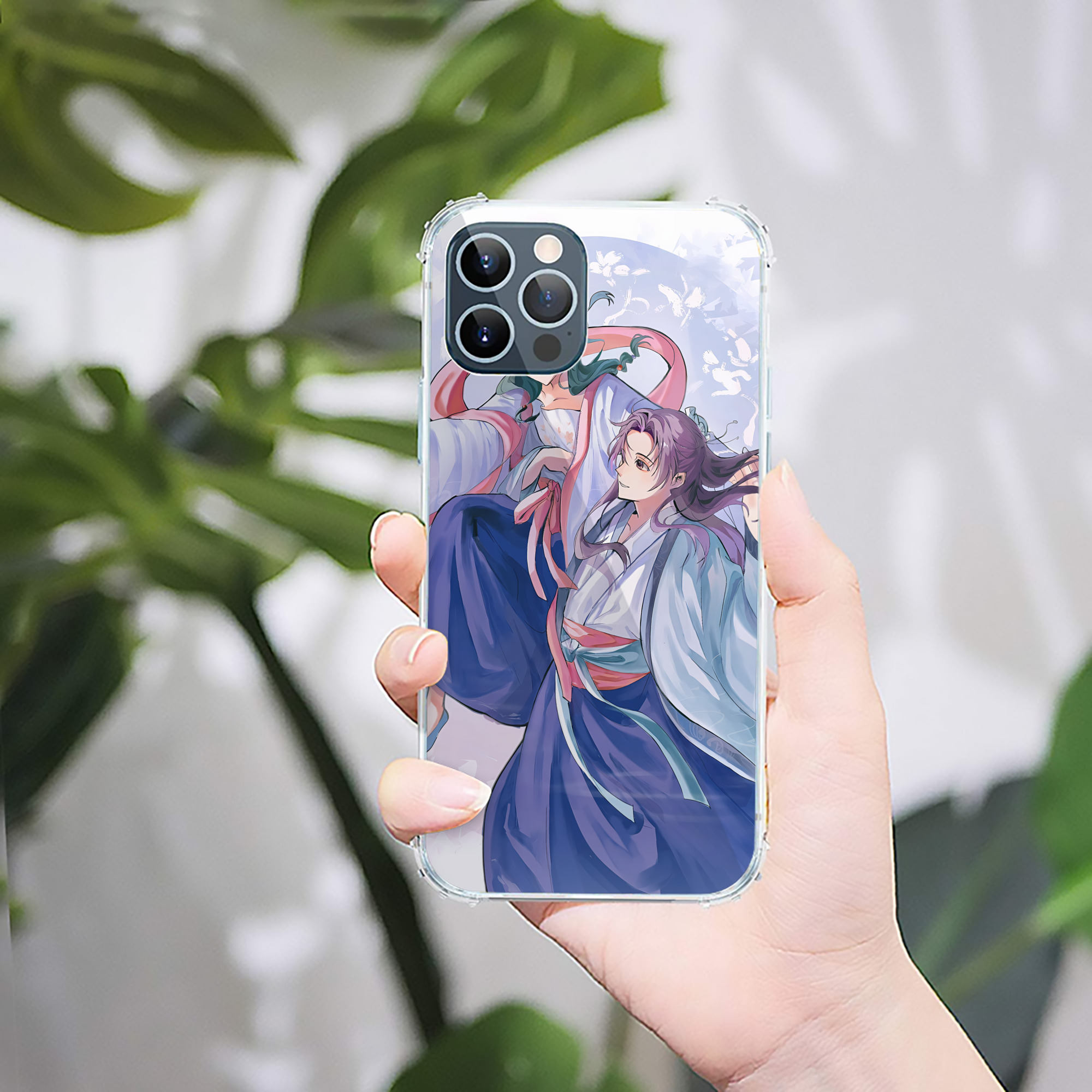 （画像用） 薬屋のひとりごと The Apothecary Diaries 【iPhone 12シリーズ対応】透明スマホケース（クリアソフトケース）